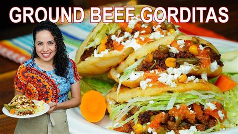 beeg gordita|Authentic ground beef gorditas recipe .